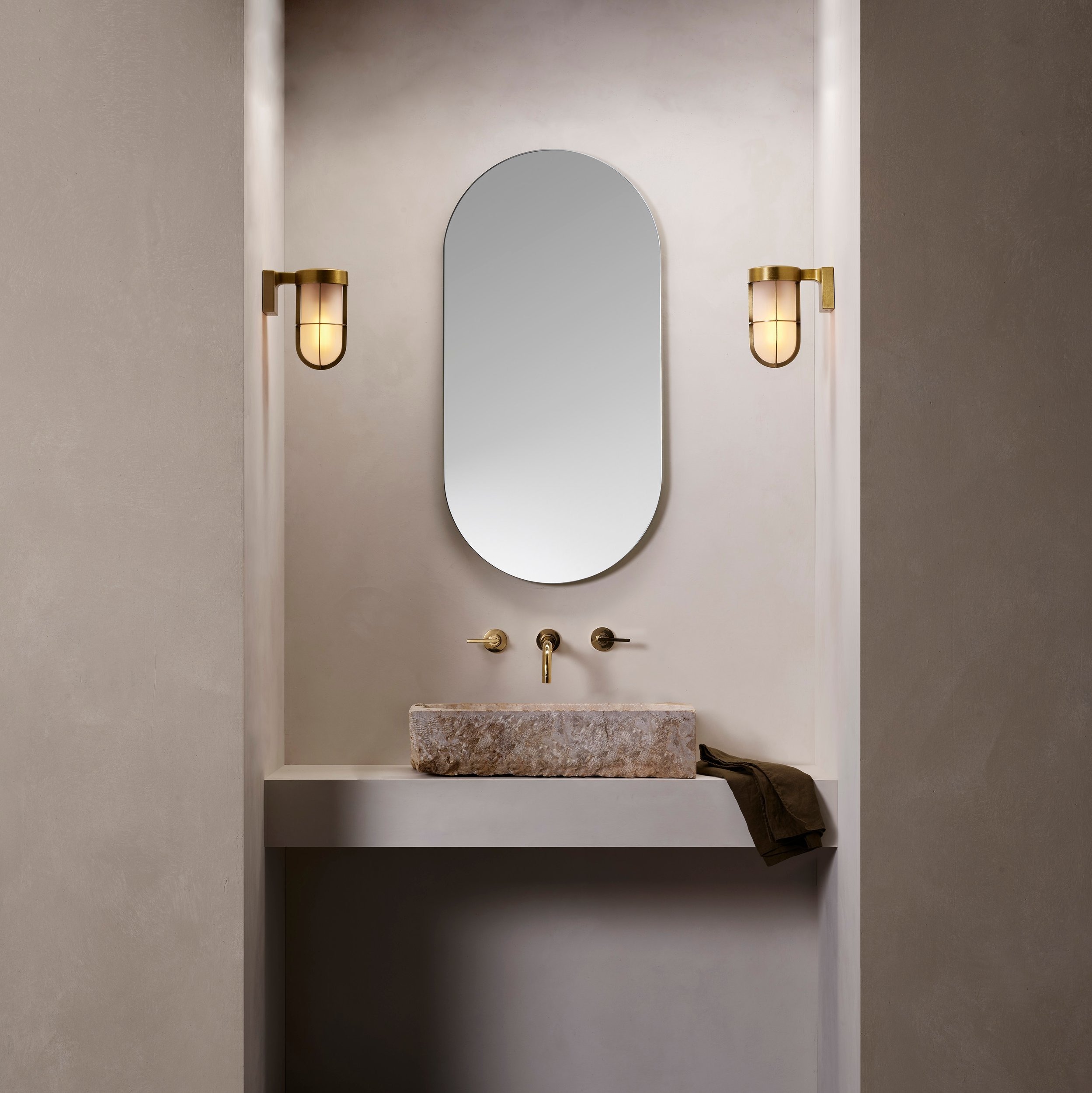 Уличный настенный светильник Astro Lighting Cabin Frosted античная фото 4