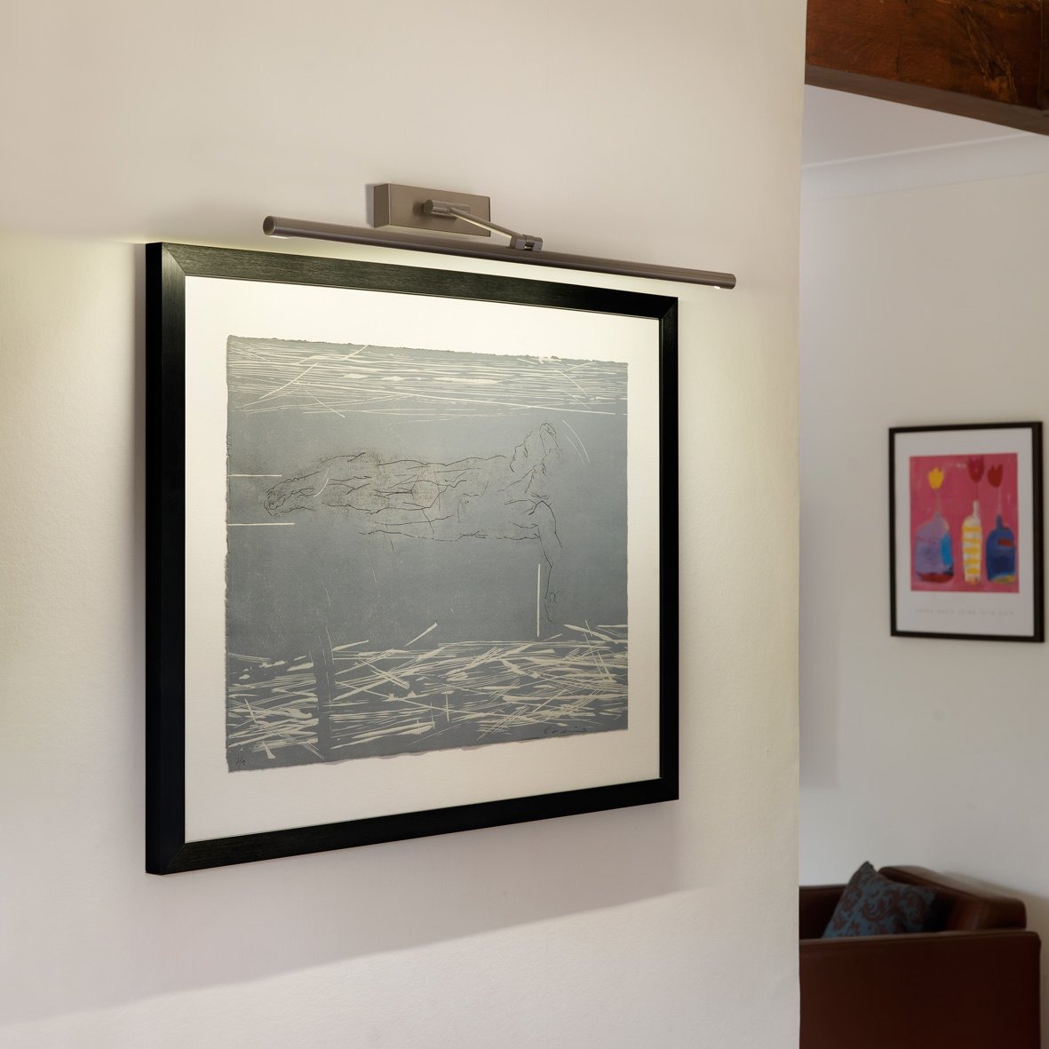 Настенный светильник Astro Lighting Goya 760 LED брашированный никель фото 4