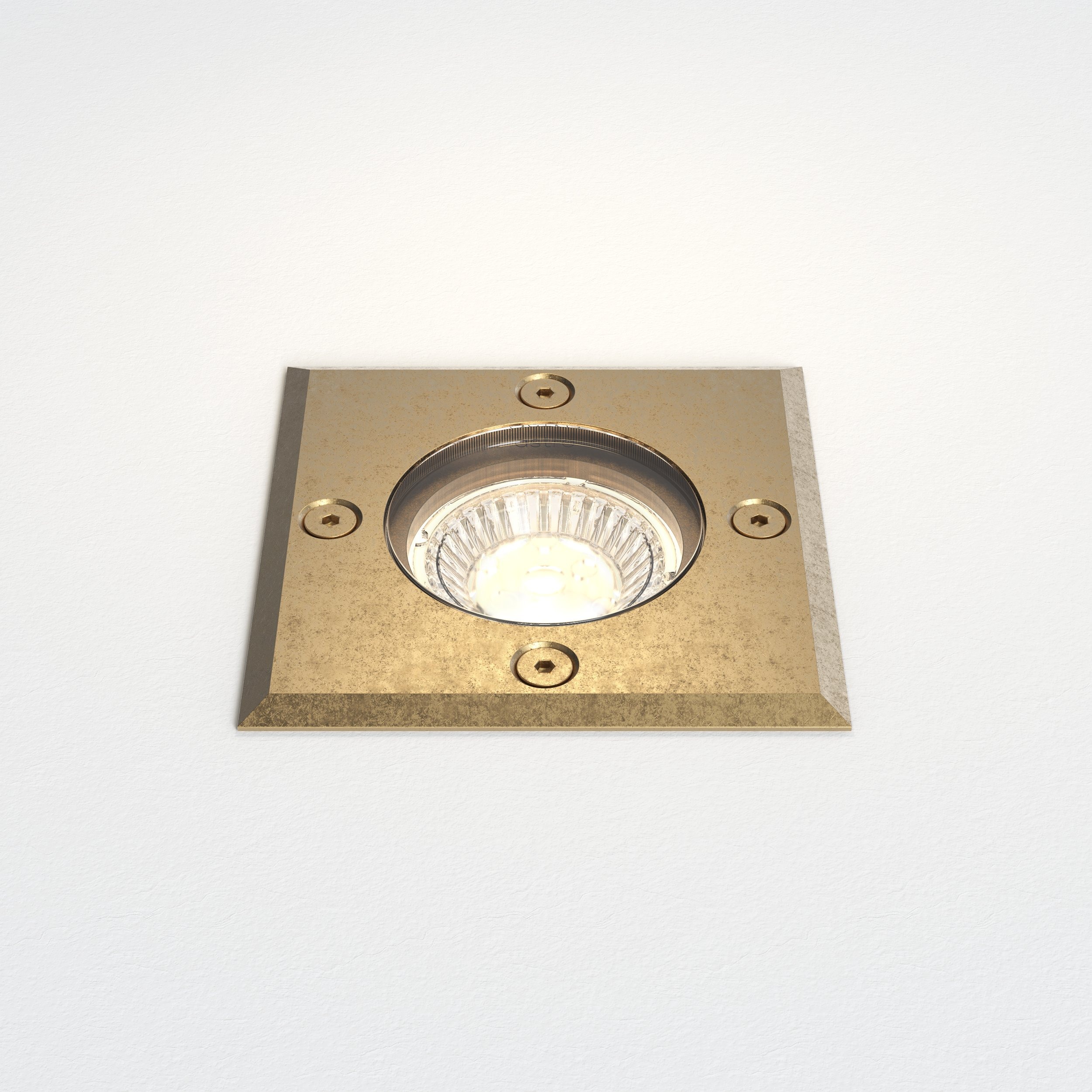 Уличный грунтовый светильник Astro Lighting Gramos Square