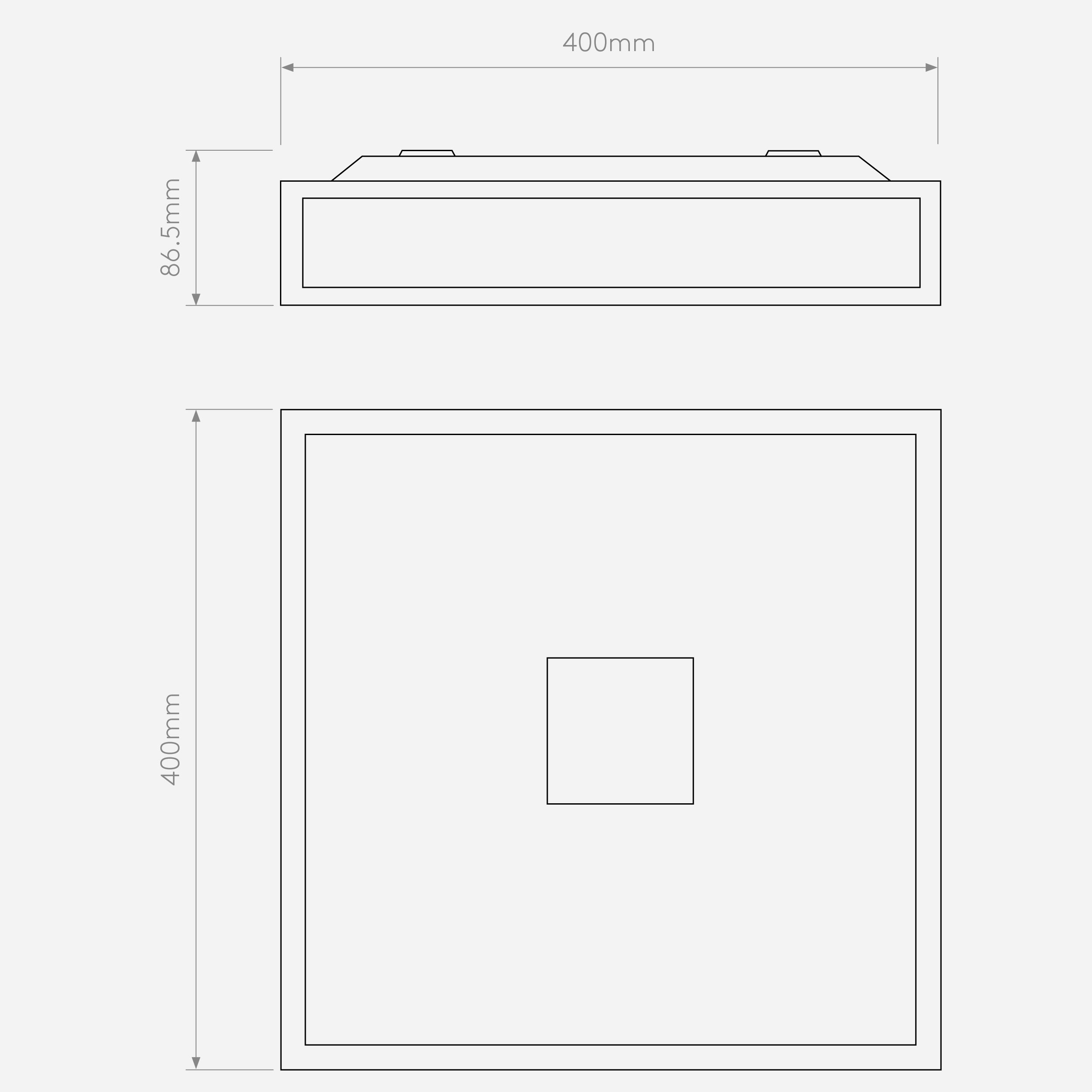 Потолочный светильник Astro Lighting Mashiko 400 Square фото 4