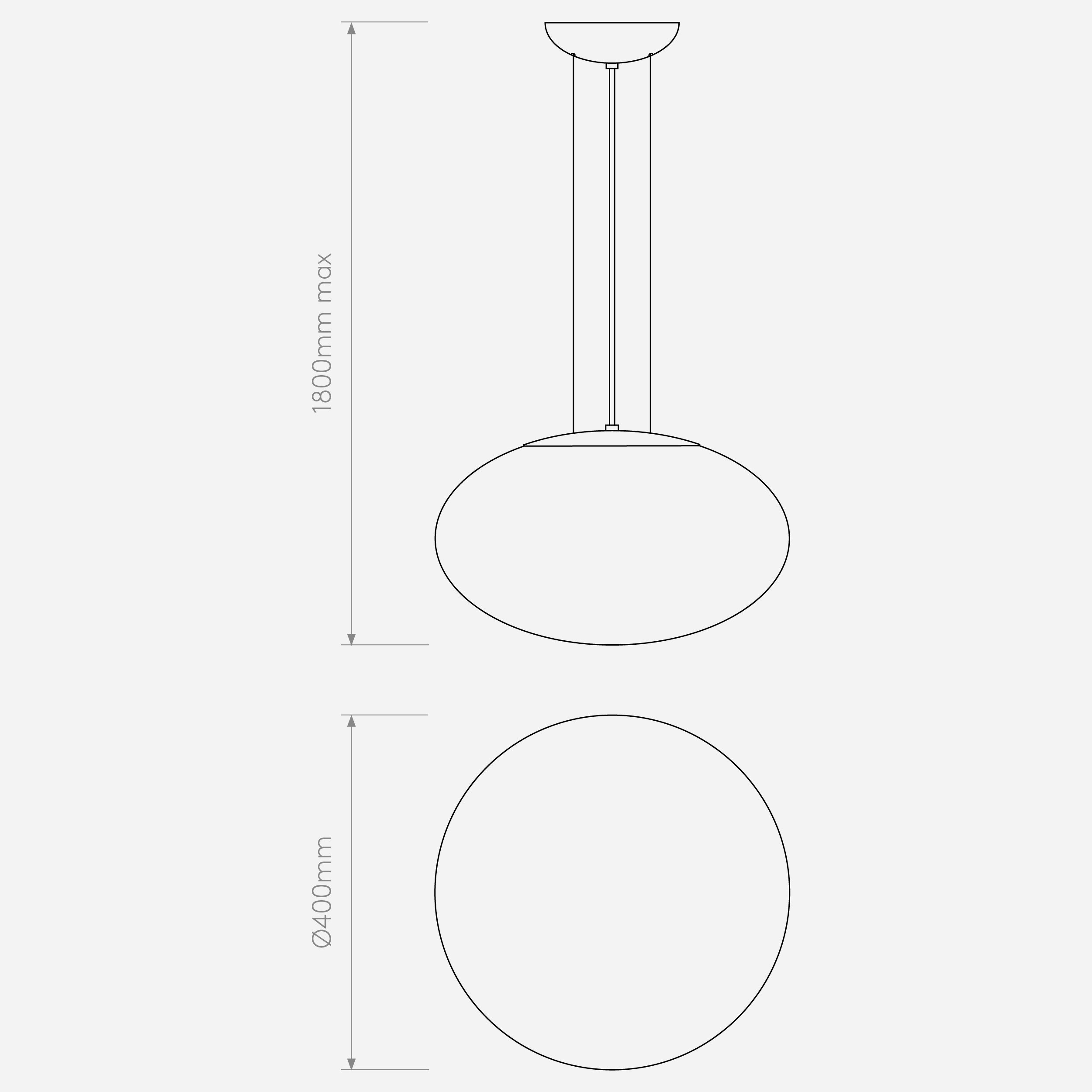 Подвесной светильник Astro Lighting Zeppo Pendant 400 фото 5