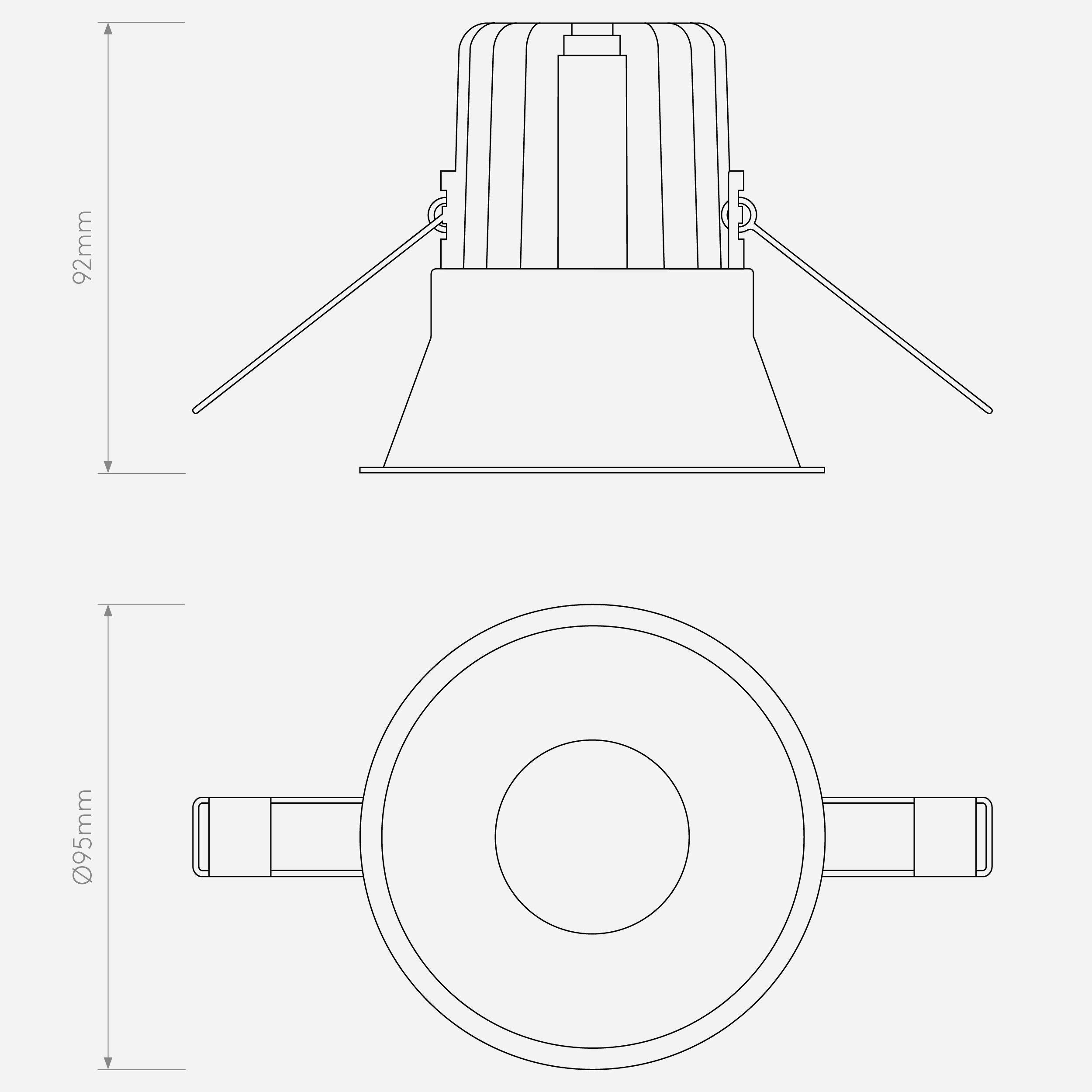 Встраиваемый светильник Astro Lighting Minima Round IP65 LED фото 4