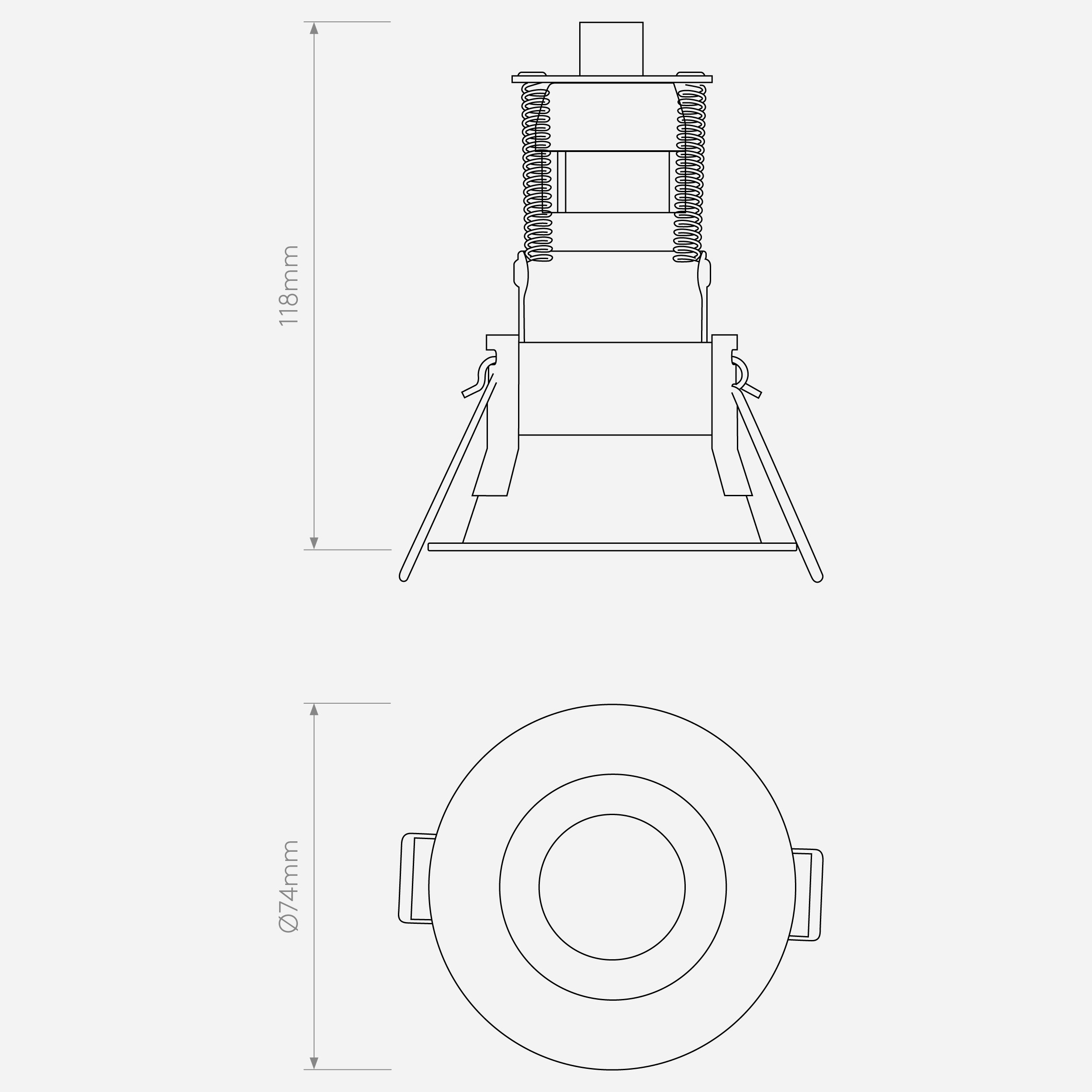 Встраиваемый светильник Astro Lighting Minima Mini фото 5