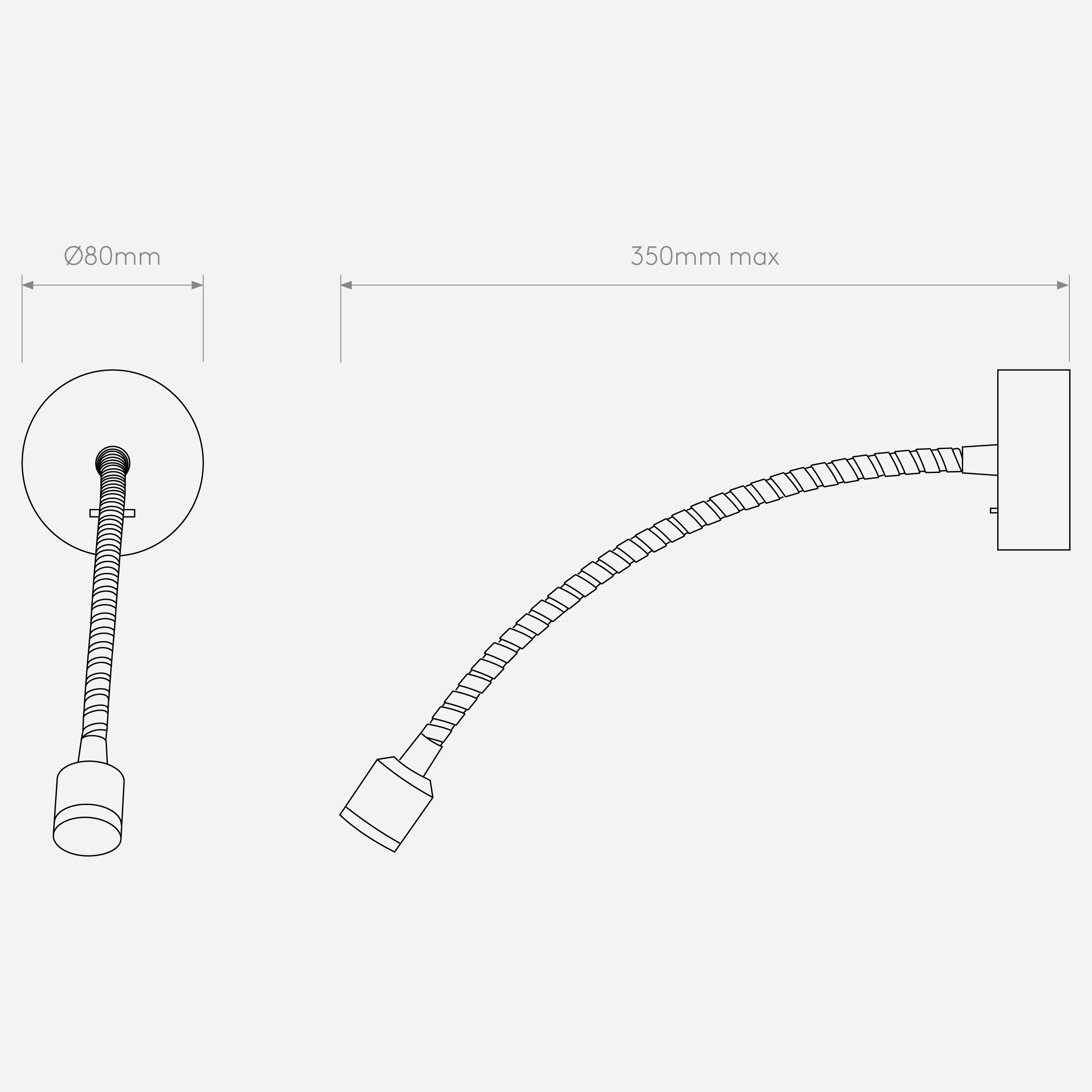 Настенный светильник Astro Lighting Fosso с выключателем LED фото 6