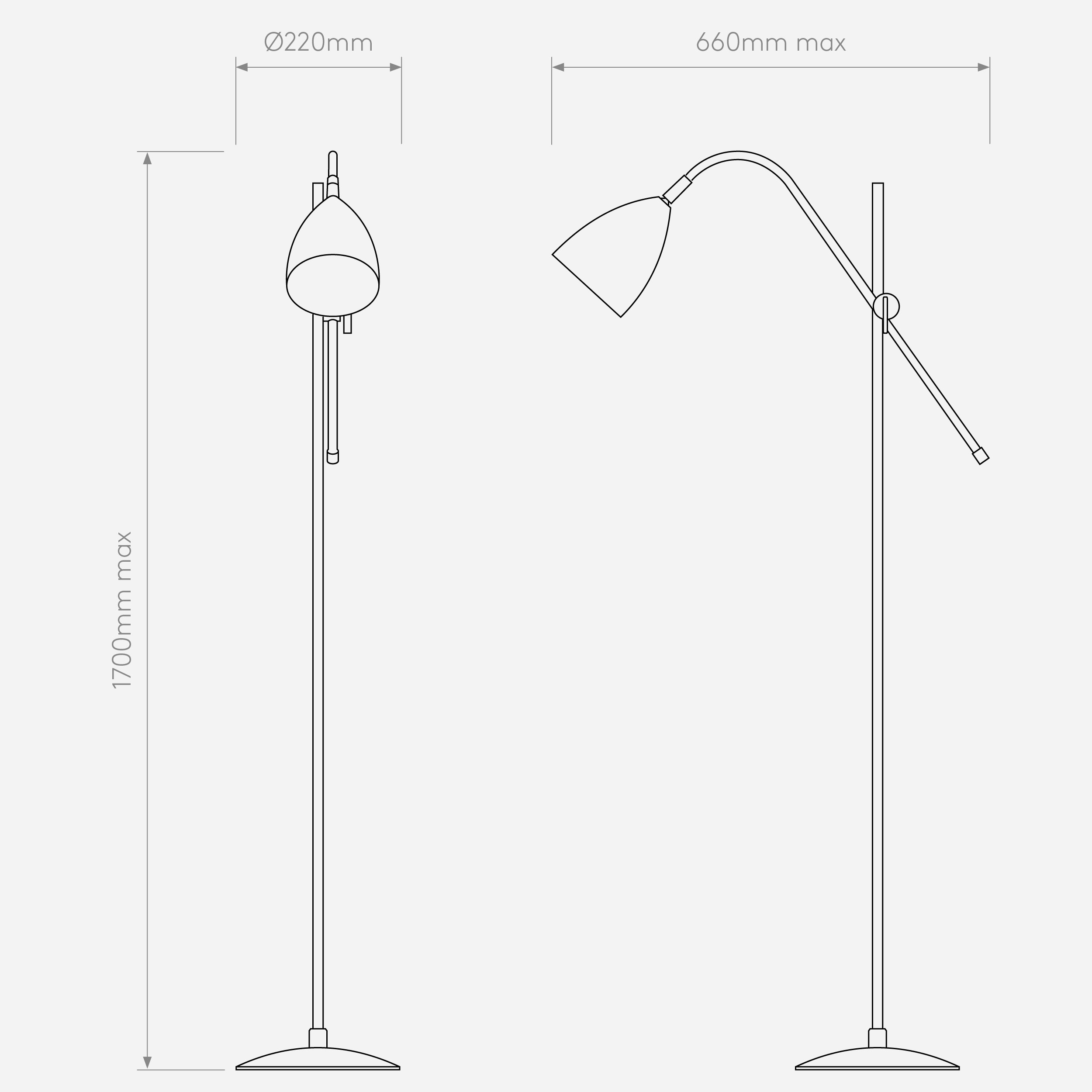 Торшер Astro Lighting Joel фото 3