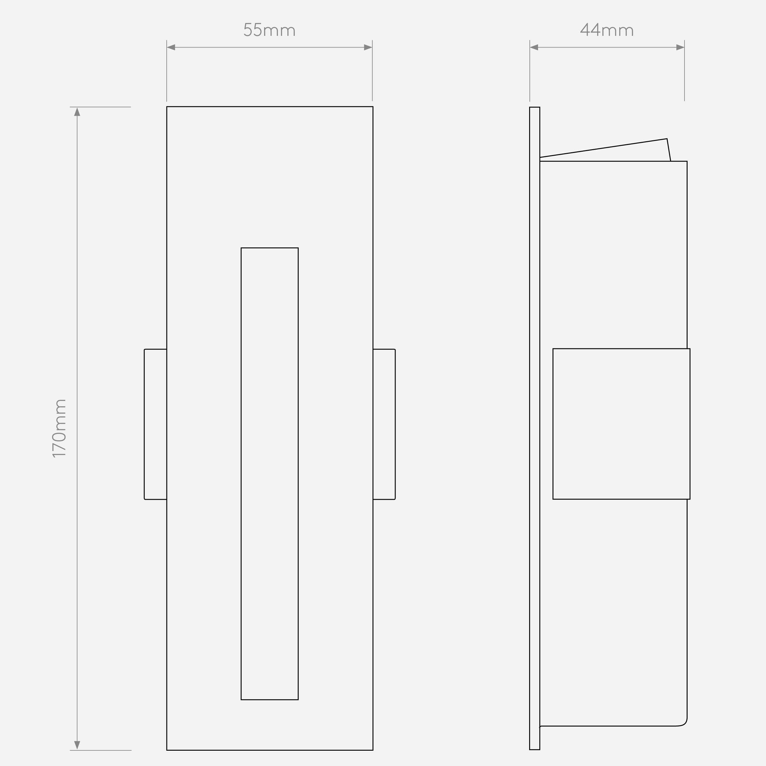 Настенный светильник Astro Lighting Borgo 55 LED 2700K фото 2