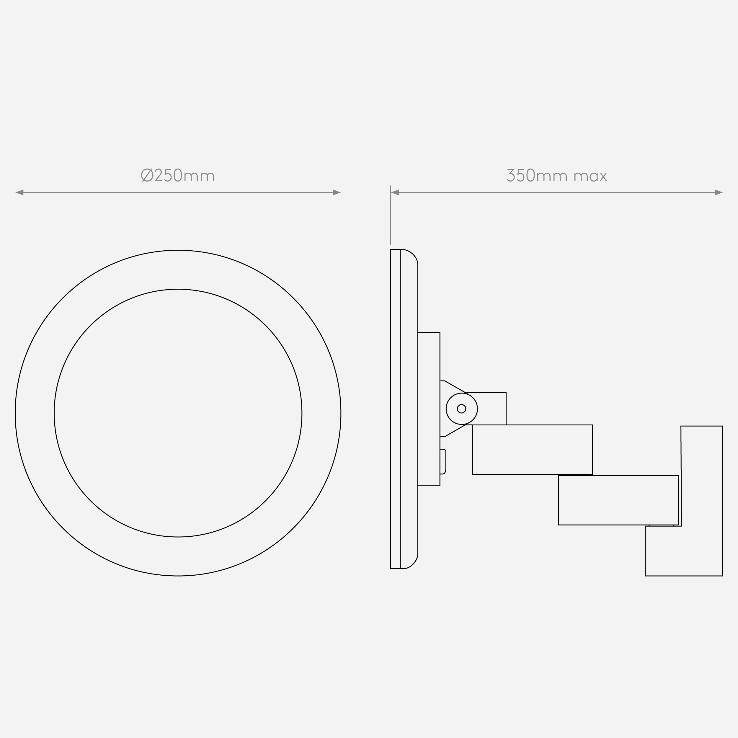 Настенный светильник Astro Lighting Niimi Round LED фото 4