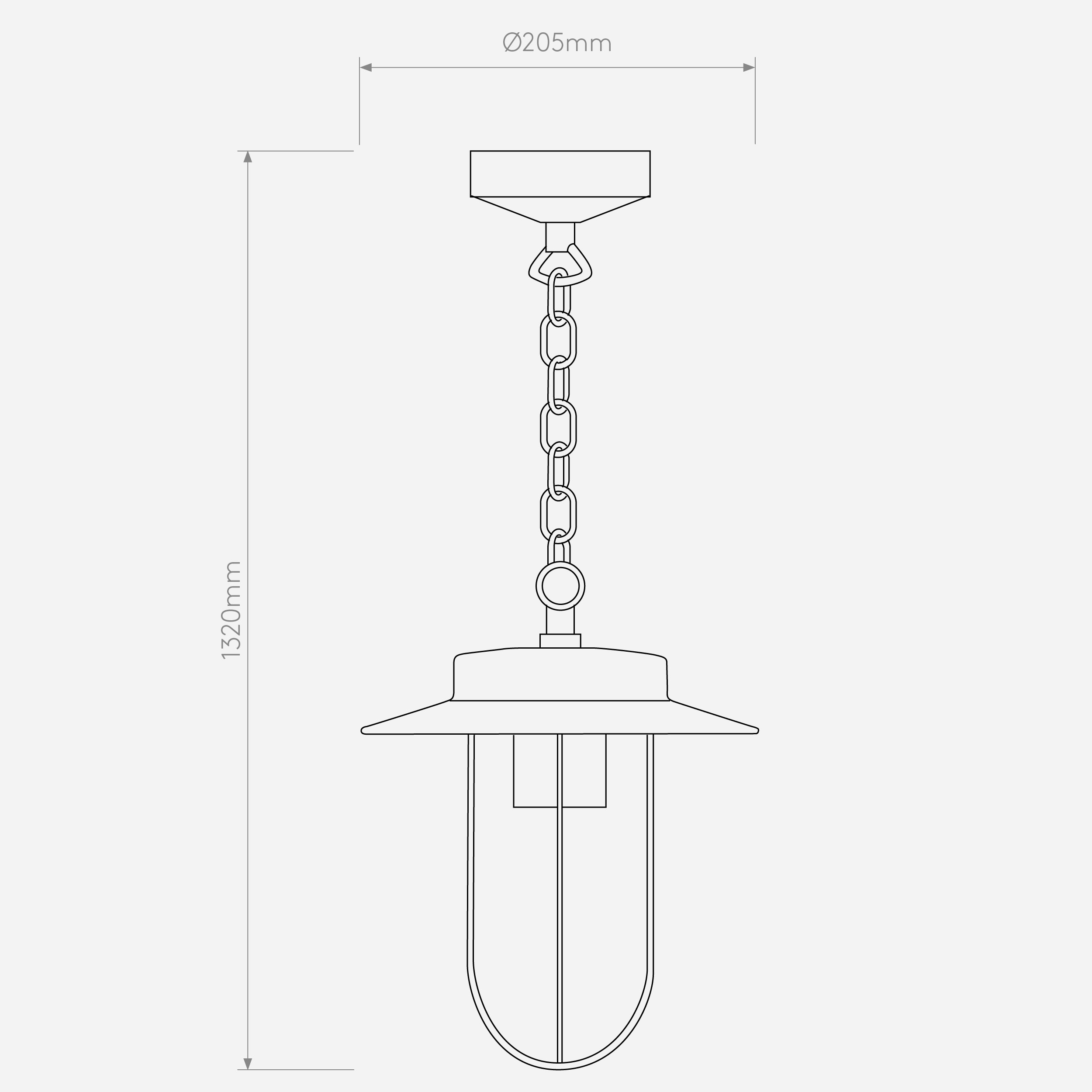 Уличный подвесной светильник Astro Lighting Montparnasse Pendant фото 4