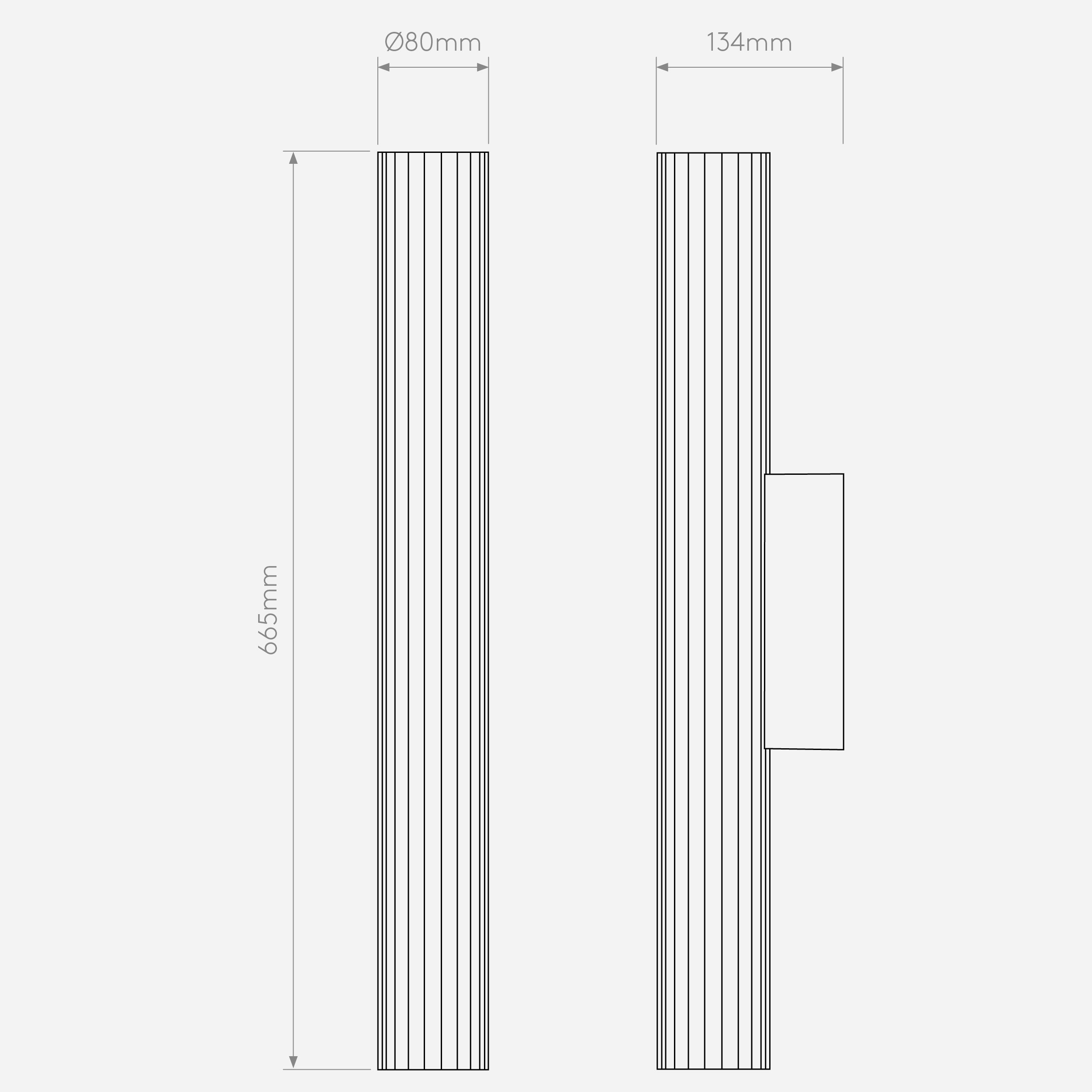 Настенный светильник Astro Lighting Io 665 3000K фото 7