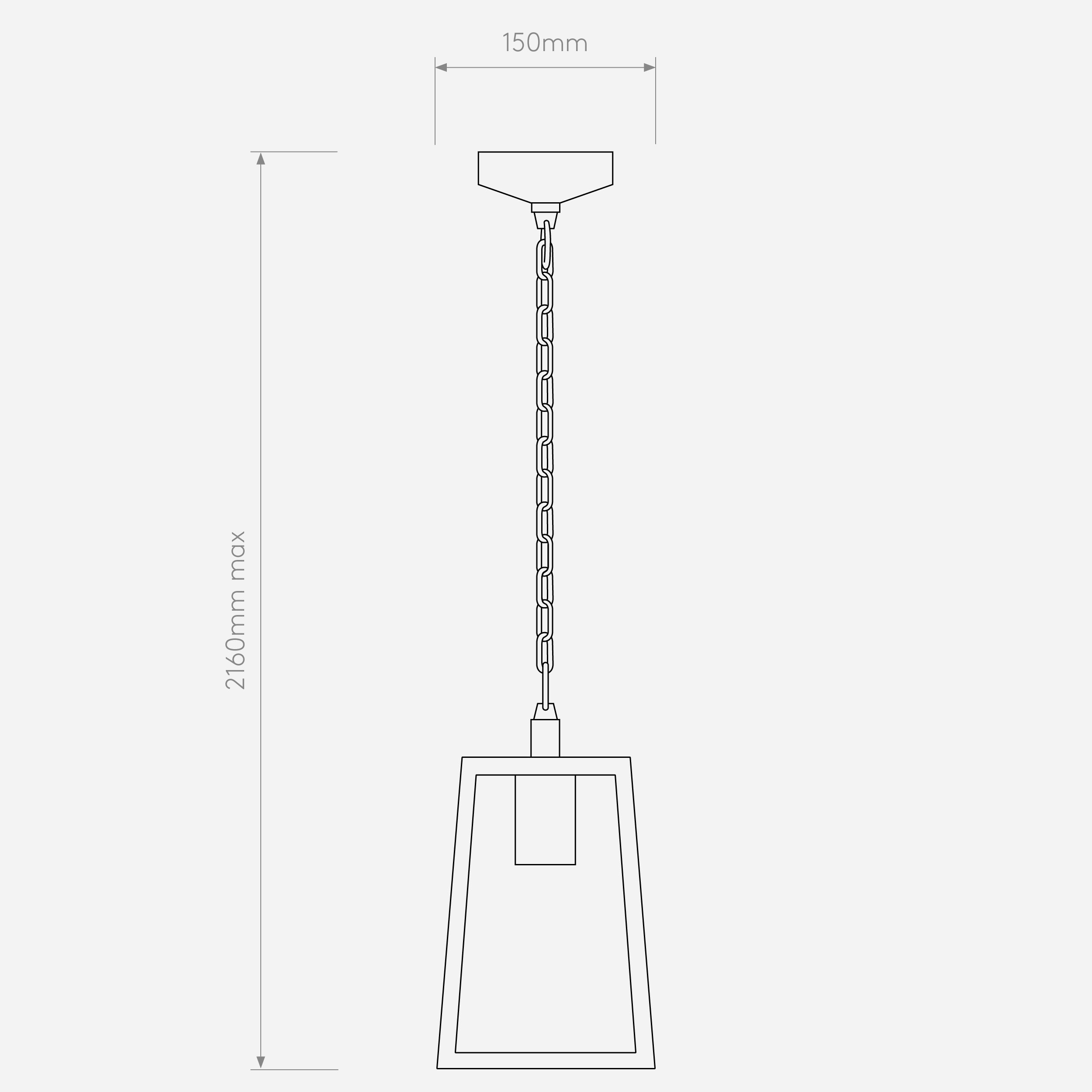 Уличный подвесной светильник Astro Lighting Calvi Pendant 215 фото 4