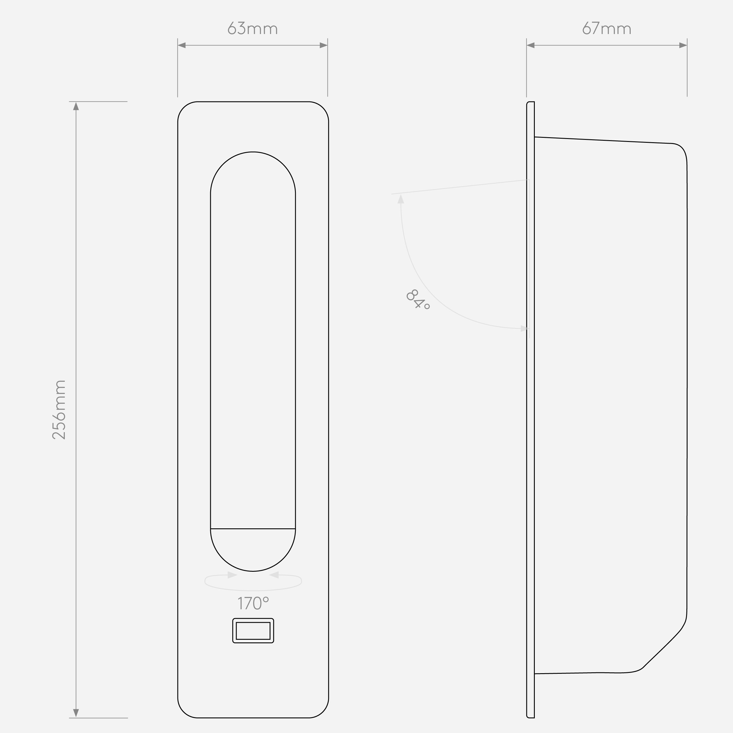 Настенный светильник Astro Lighting Keta USB фото 10