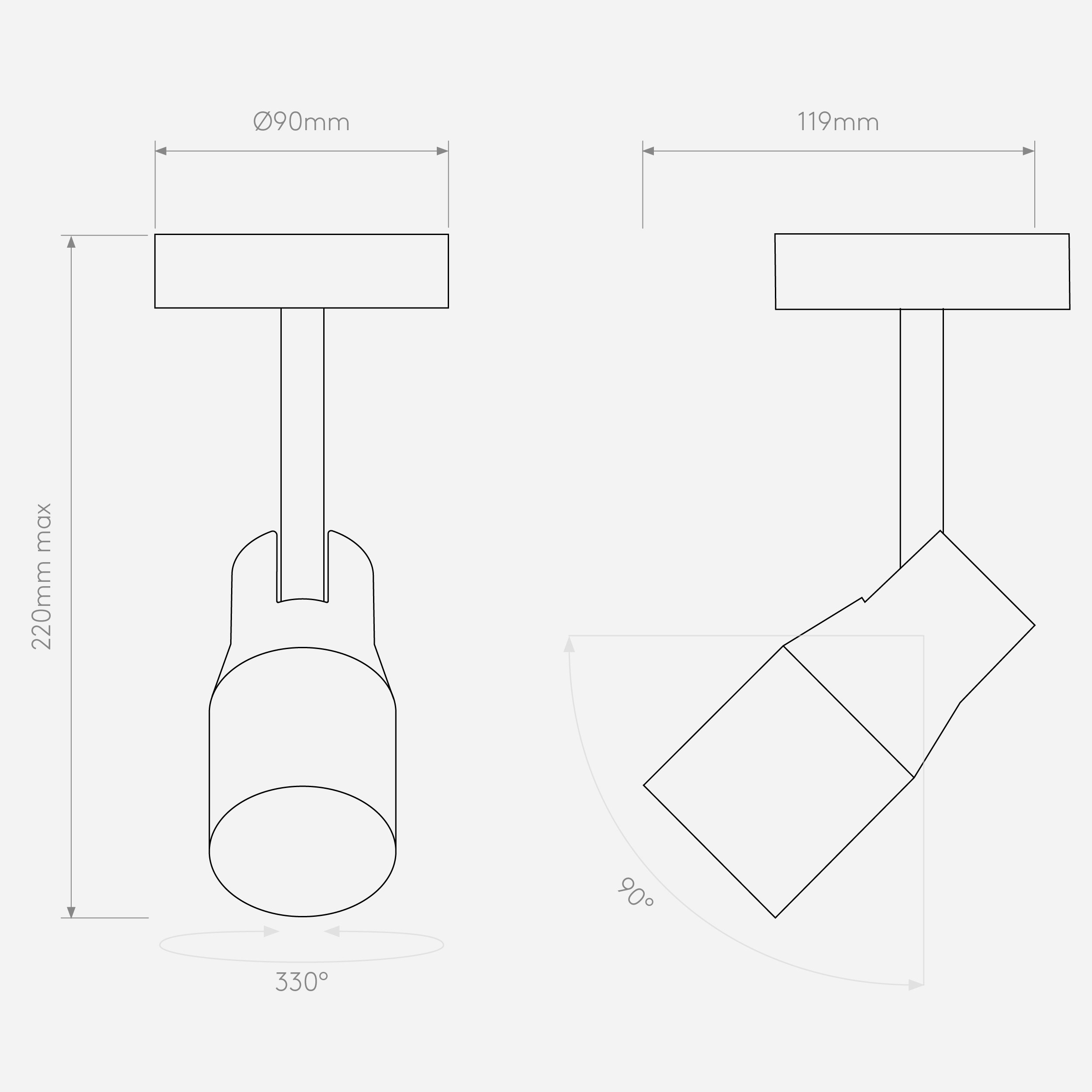 Настенный светильник Astro Lighting Apollo Single фото 3
