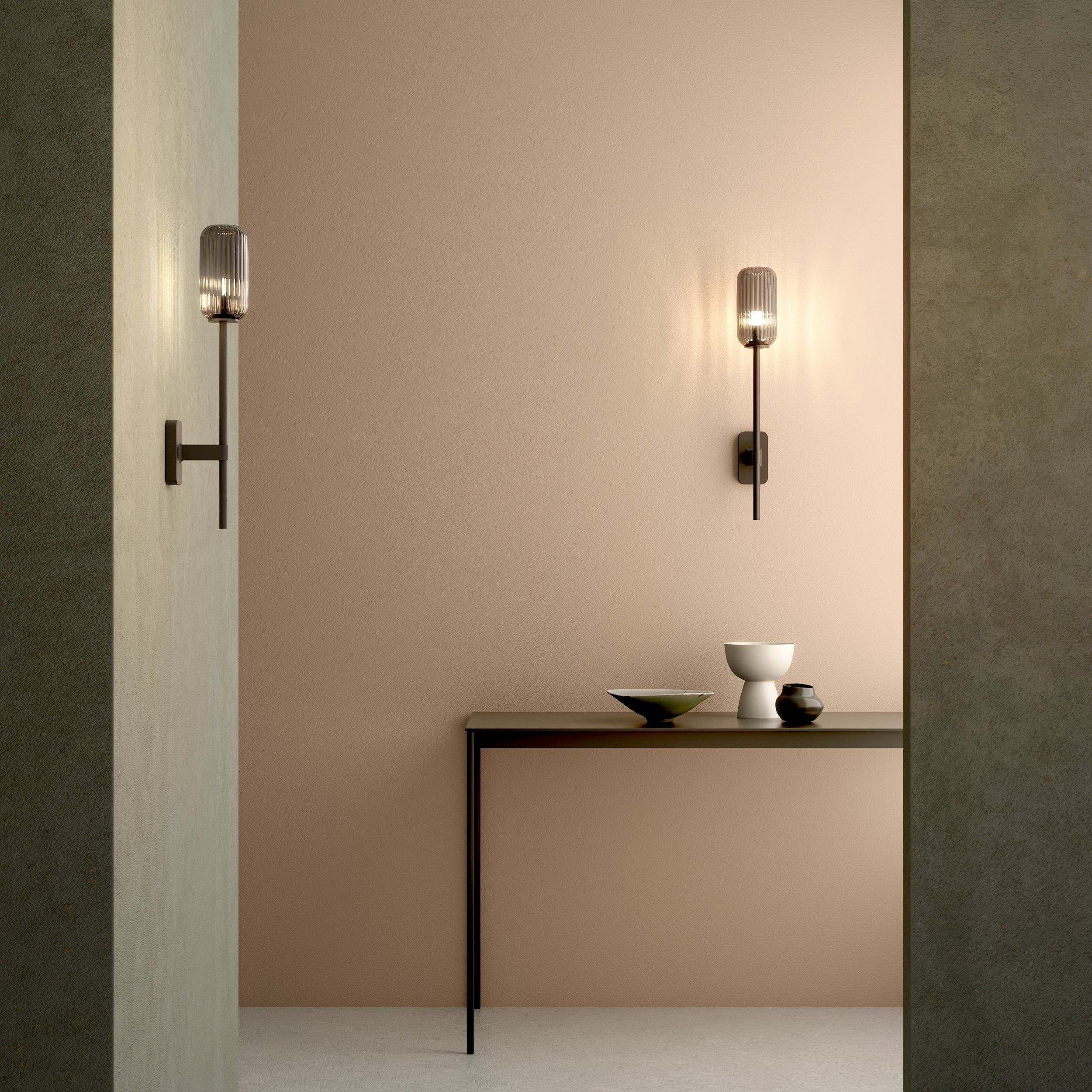 Плафон Astro Lighting Tacoma Reed Ribbed стекло фото 3