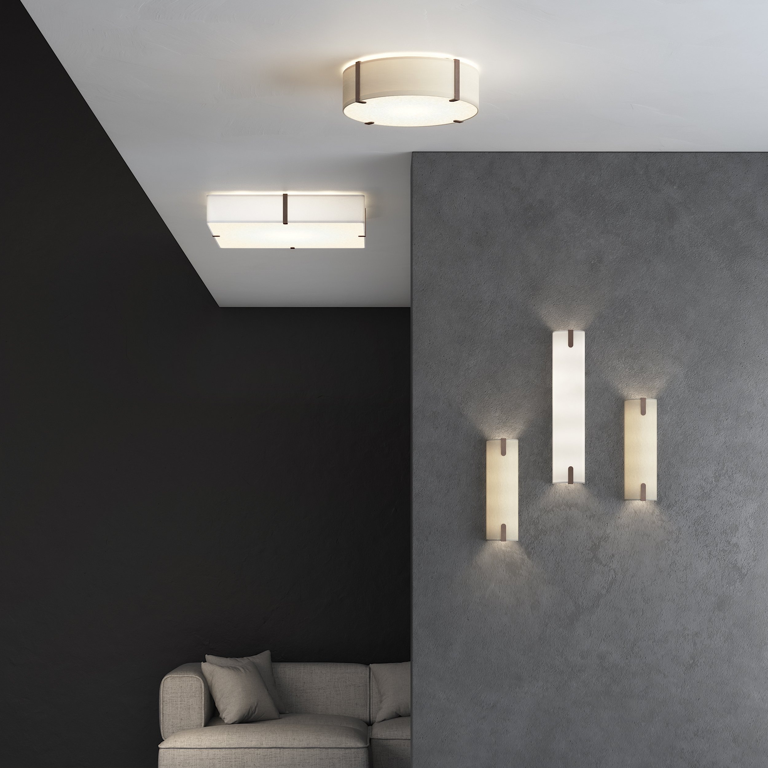 Абажур Astro Lighting Elba Round 600 фото 7