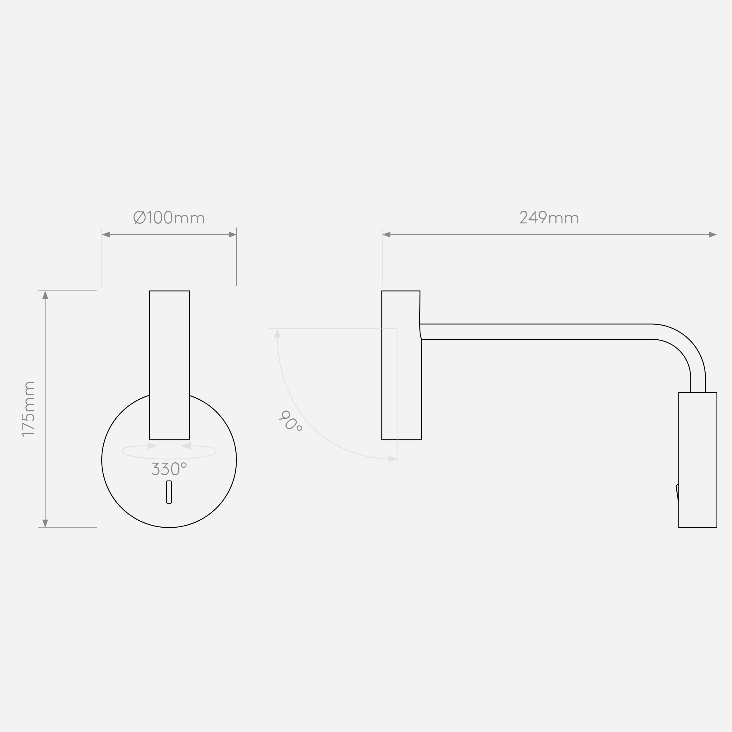 Настенный светильник Astro Lighting Enna LED фото 6