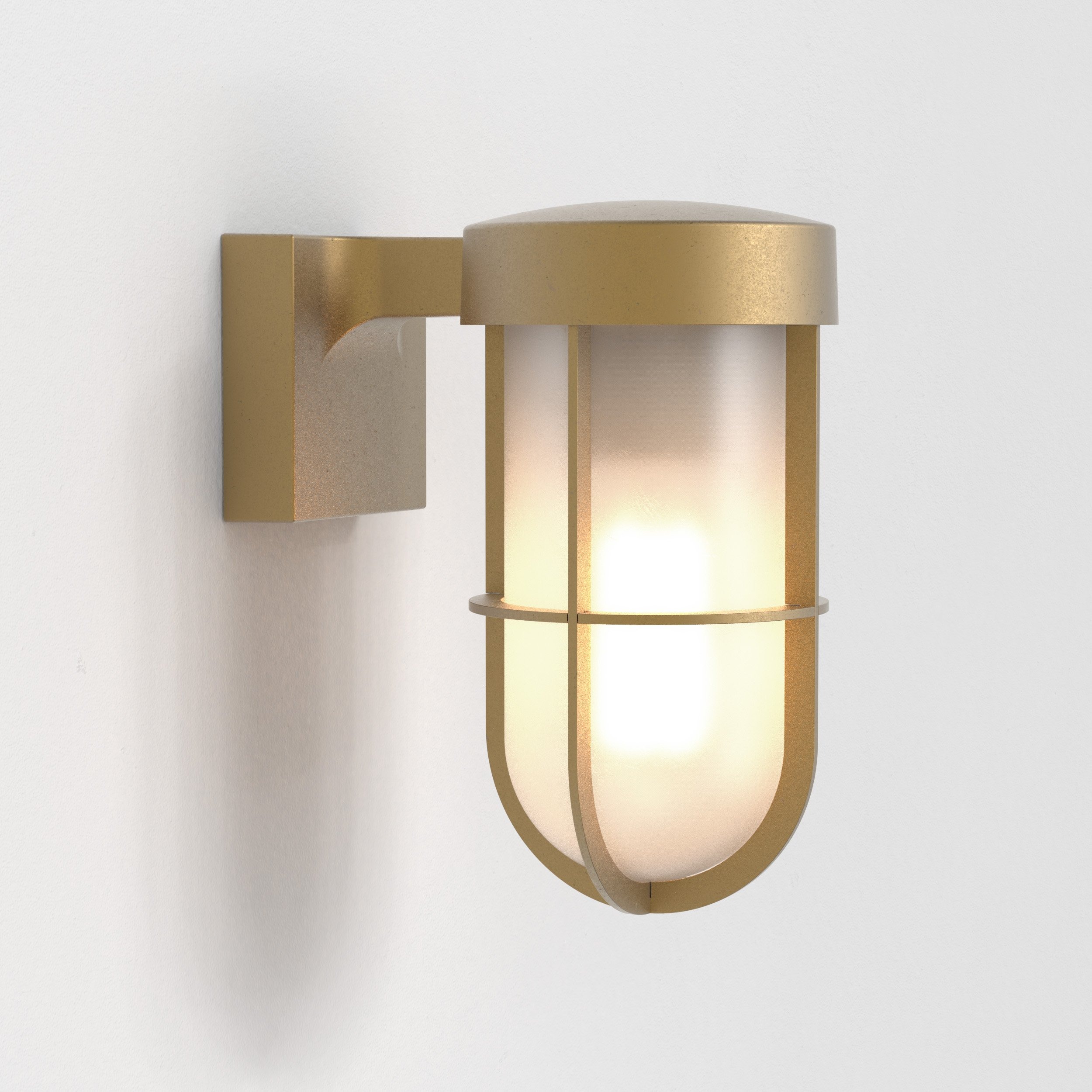 Уличный настенный светильник Astro Lighting Cabin Frosted античная