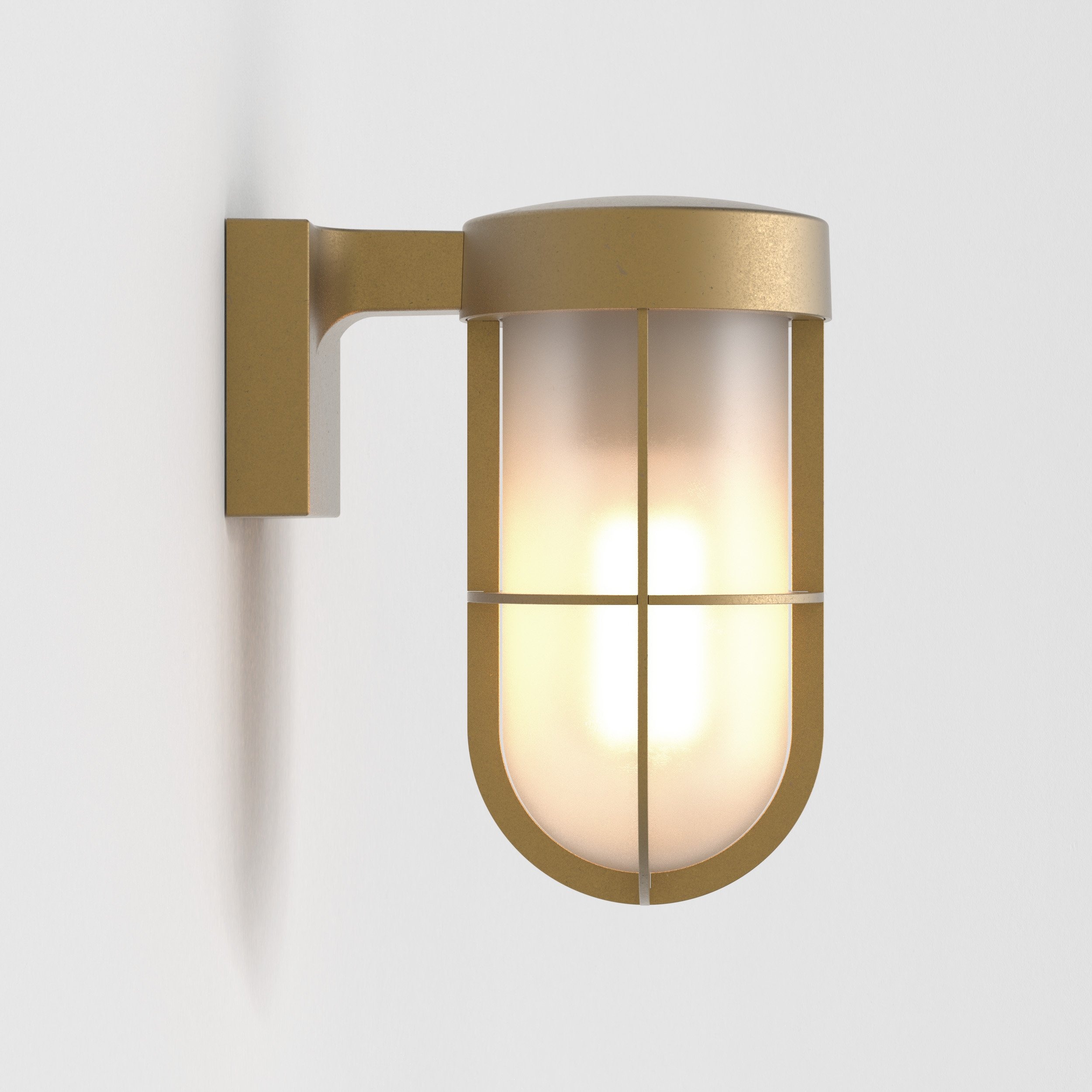 Уличный настенный светильник Astro Lighting Cabin Frosted античная фото 3
