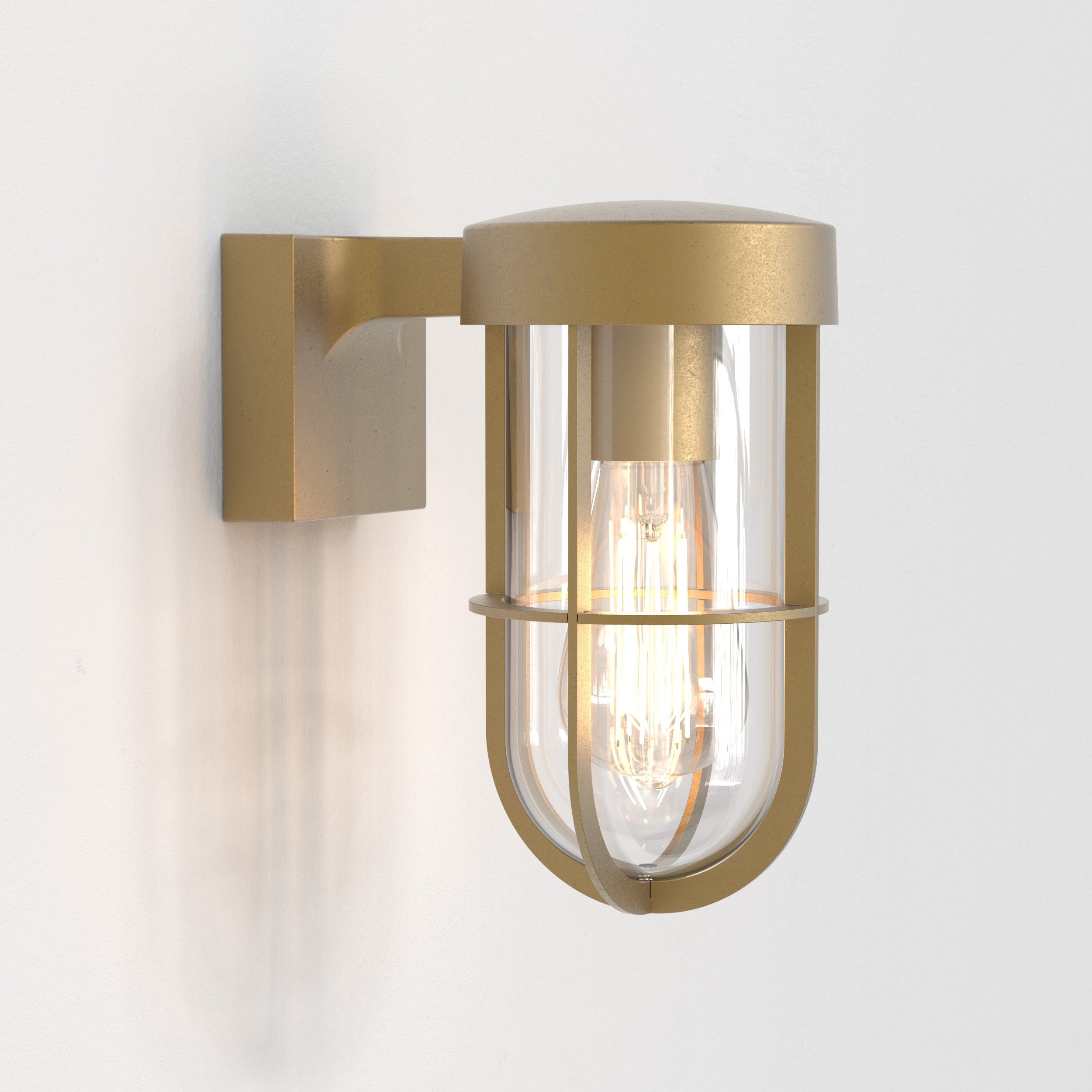 Уличный настенный светильник Astro Lighting Cabin античная фото 3