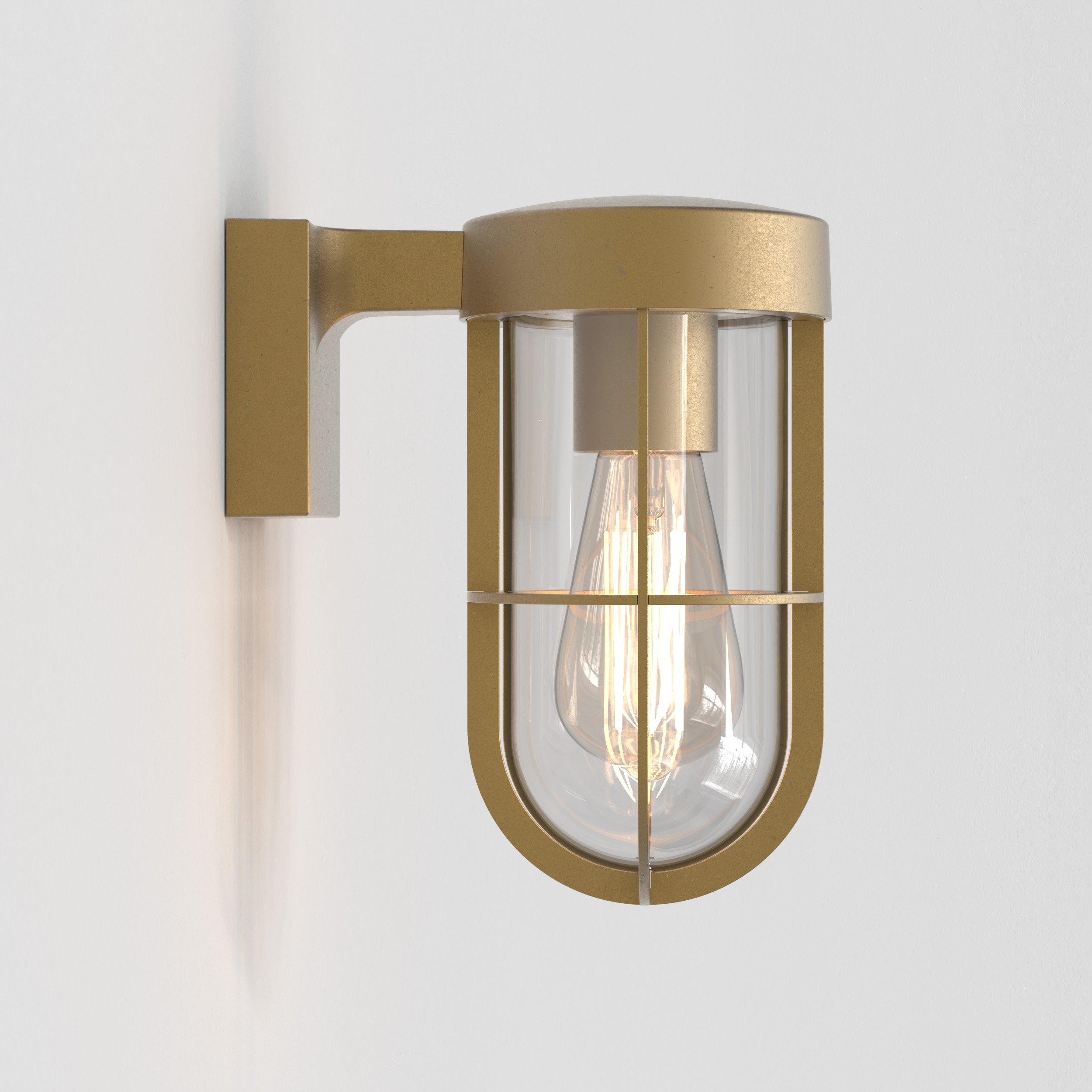 Уличный настенный светильник Astro Lighting Cabin античная фото 2