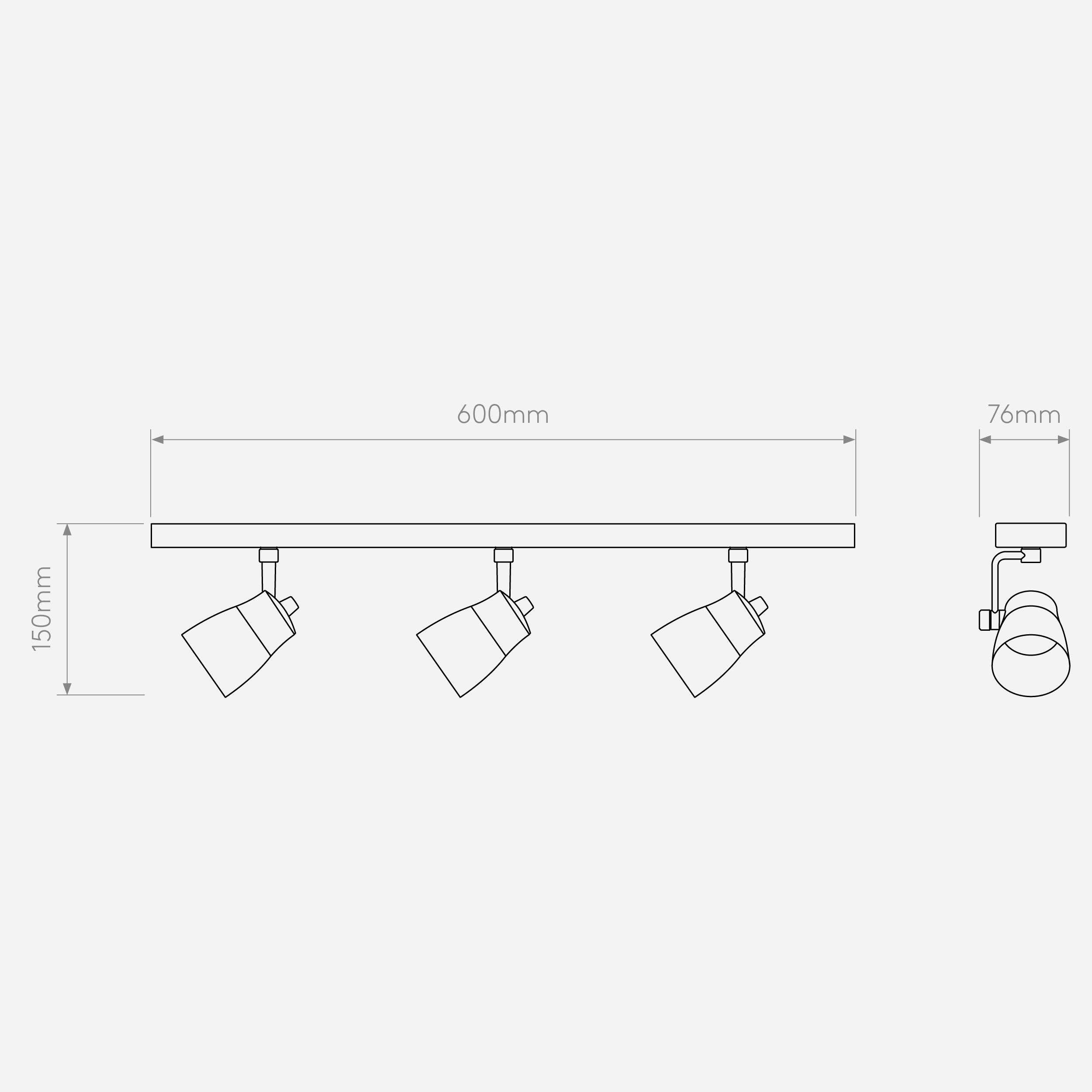 Настенный светильник Astro Lighting Juno Triple Bar фото 5