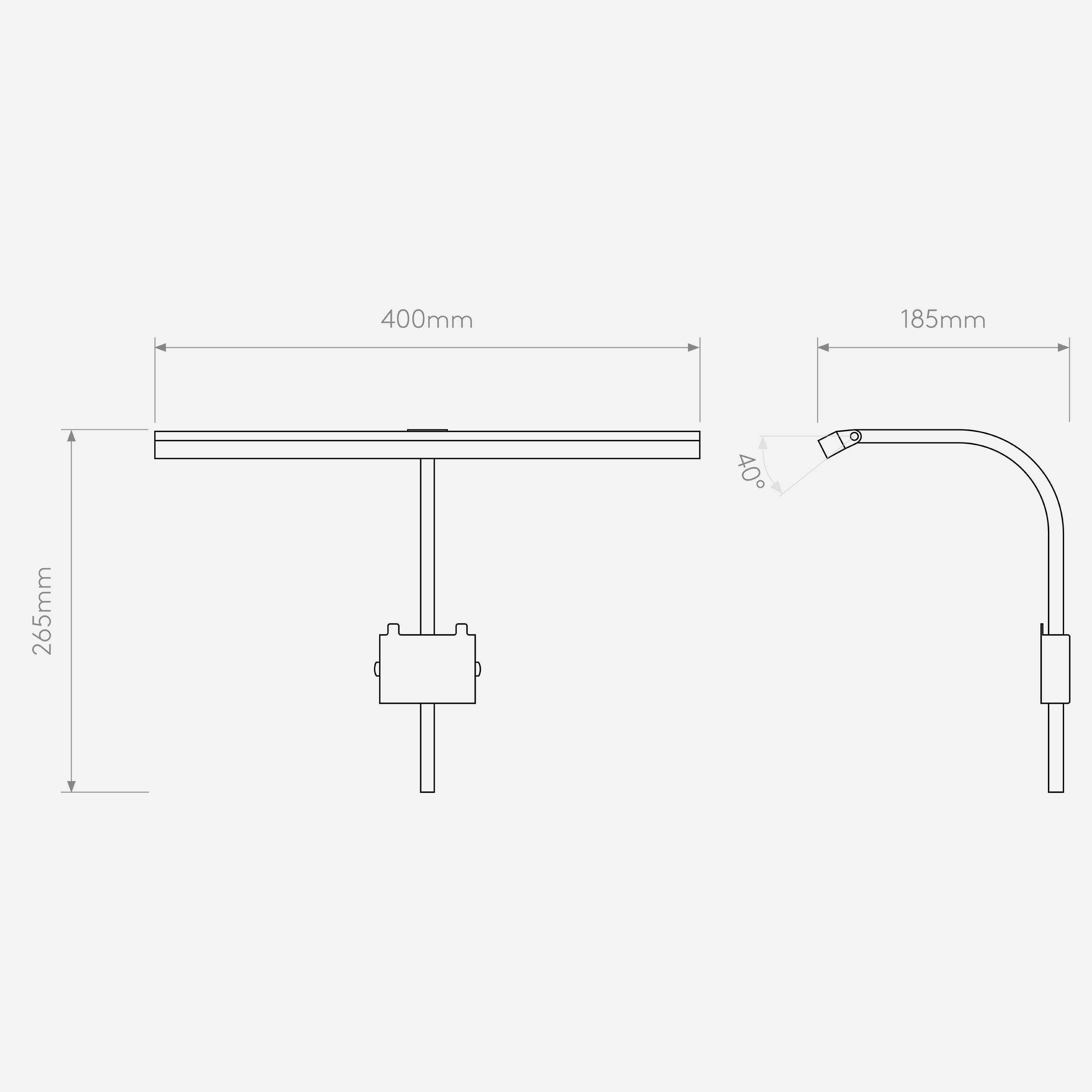 Настенный светильник Astro Lighting Mondrian 400 Frame Mounted LED фото 8