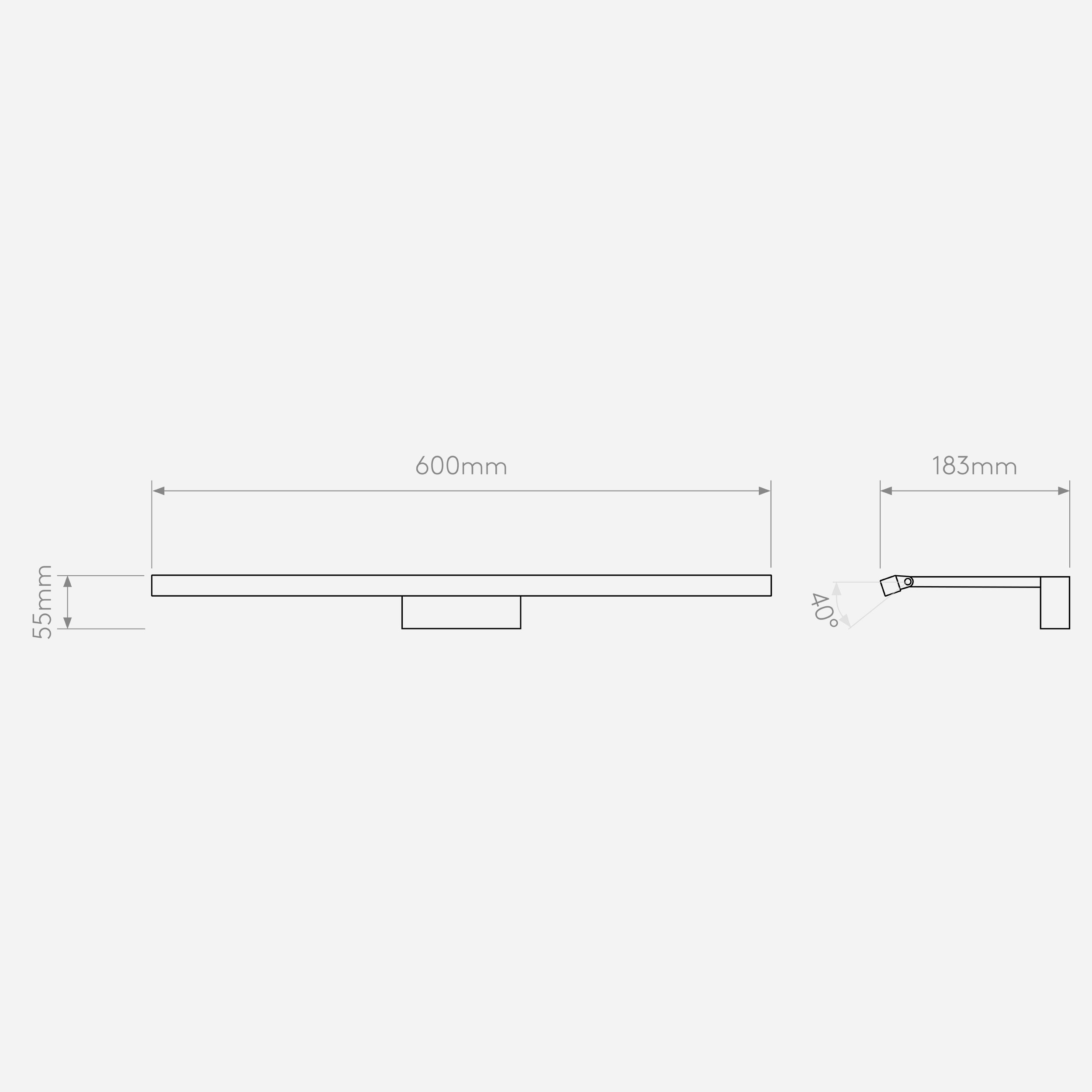 Настенный светильник Astro Lighting Mondrian 600 LED фото 7