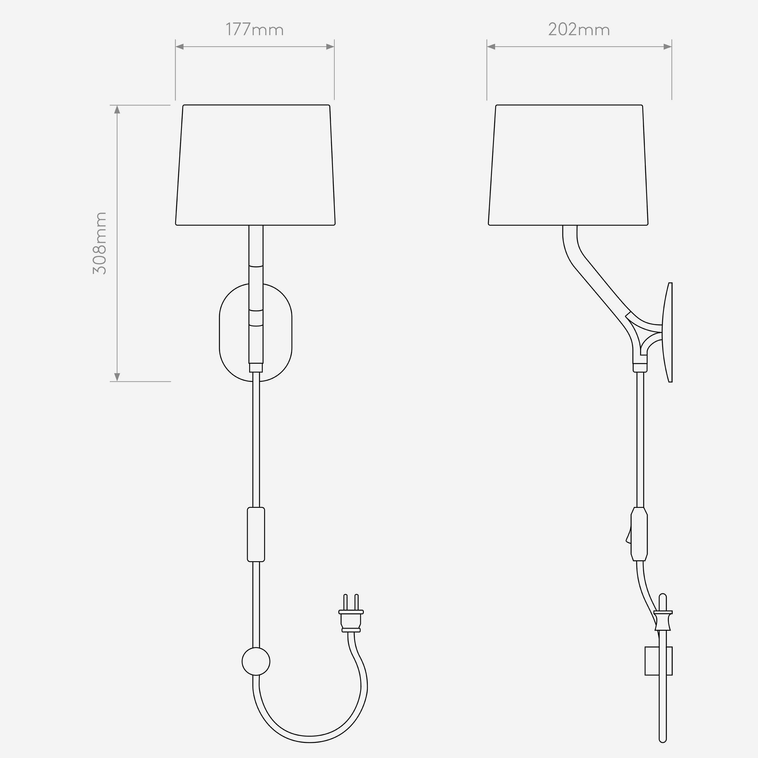 Настенный светильник Astro Lighting Arbor Plug-In фото 9