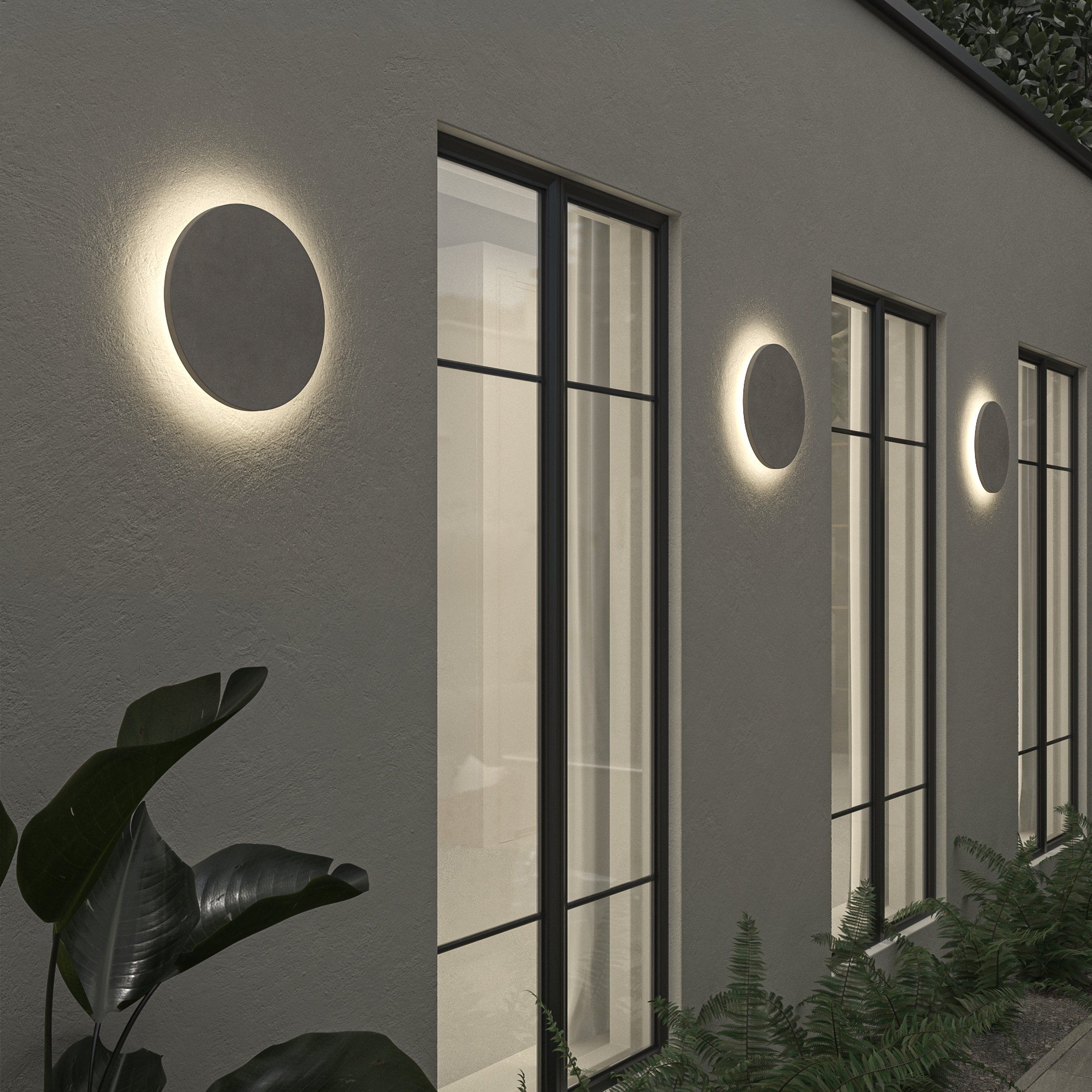 Уличный настенный светильник Astro Lighting Eclipse Round 300 LED фото 4