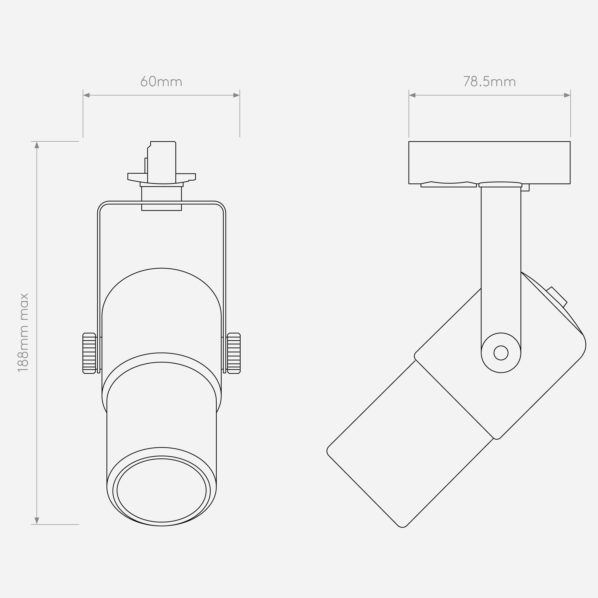 Трековый светильник Astro Lighting Stage фото 6