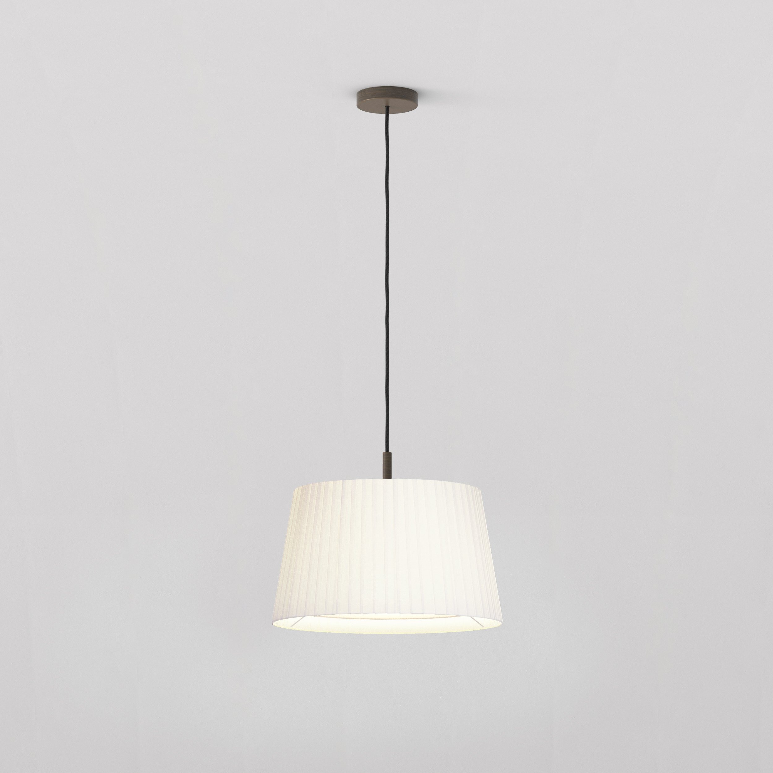 Абажур Astro Lighting Tapered Round 400 Pleated Pendant
